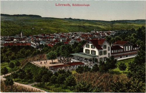 Lorrach schützenhaus - ak, ak
