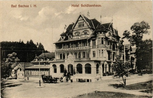 Cpa bad sachsa hotel - cpa,