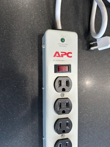 Apc p6m10 power - bar, metal